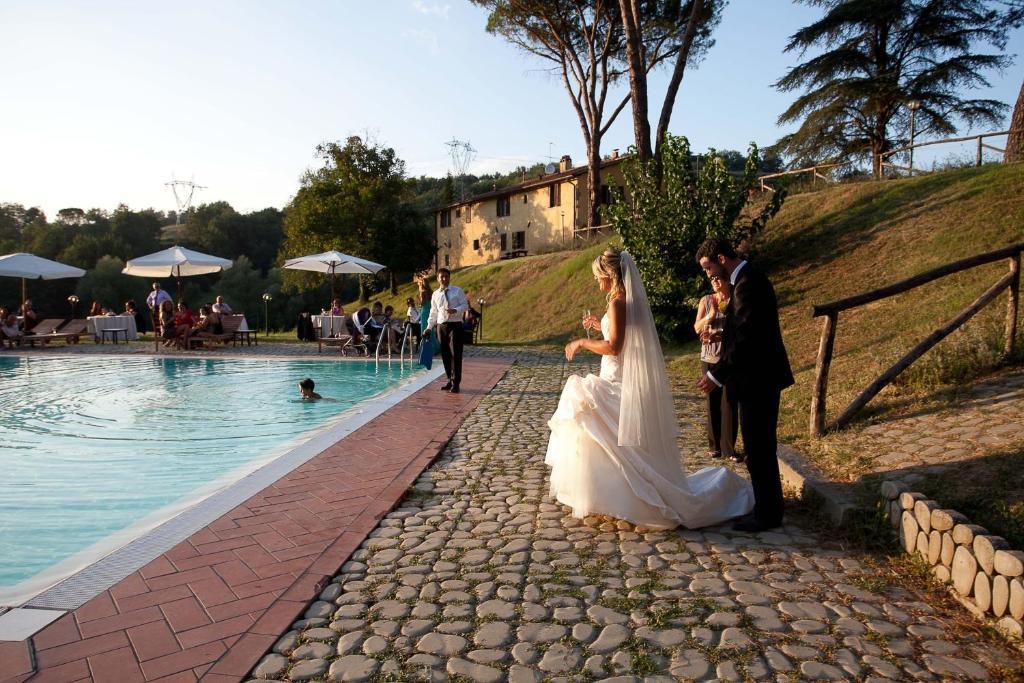 Villa Poggio Di Gaville Meleto Екстер'єр фото