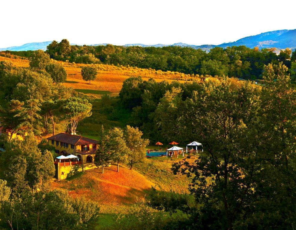 Villa Poggio Di Gaville Meleto Екстер'єр фото